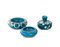 Modular Perfumer with Blue and Luster Bowls from Ceramiche Lega, Set of 3 2