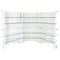 Space Age Modular Bookcase in White Fiberglass from Astrarte, Italy, 1970s, Set of 6, Image 1