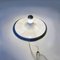 Italian Modern Round White Metal Wall or Ceiling Light, 1970s 13