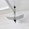 Lampada da soffitto Zefiro postmoderna in metallo bianco e nero di Mario Botta per Artemide, 1988, Immagine 3