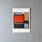 Cuadro abstracto italiano moderno coloreado de una casa-estudio milanesa, años 70, Imagen 2