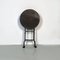 Italian Modern Round Iron Folding Stools or Coffee Tables, 1980s, Set of 2, Image 12