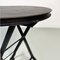 Italian Modern Round Iron Folding Stools or Coffee Tables, 1980s, Set of 2, Image 10