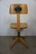 Vintage Swivel Chair in Beech Wood from Sedus, 1940s 5