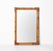 Italian Rectangular Mirror with Double Bamboo Cane Frame, 1970s, Image 16