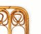 Mid-Century Italian Coat Rack Stand in Bamboo and Rattan, 1960s, Image 9