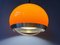 Lampe à Suspension Vintage Orange, 1970s 6