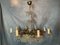 French Brass Chandelier, 1930s 1