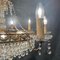 French Brass Chandelier, 1930s, Image 4
