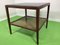 Mid-Century Side Table with Black Marble Gass Top, 1960s, Image 2