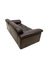 Ds-101 2-Seater Sofa and Ottoman in Brown Leather from de Sede, 1970s, Set of 2 6