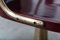 Mahogany & Brass Verdi Swivel Ship Chair, 1940s 12
