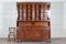 Large Glazed Pine & Oak Bookcase / Housekeepers Cabinet, 1890s, Image 4