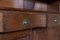 Large Glazed Pine & Oak Bookcase / Housekeepers Cabinet, 1890s 14