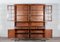 Large Glazed Pine & Oak Bookcase / Housekeepers Cabinet, 1890s 2