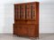 Large Glazed Pine & Oak Bookcase / Housekeepers Cabinet, 1890s 5