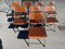 Mid-Century Danish Foldable Chairs in Teak and Metal, 1970s, Set of 8, Image 5