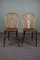 Antique English Elm Windsor Wheelback Chairs, Early 19th Century, Set of 6 1