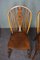 Antique English Elm Windsor Wheelback Chairs, Early 19th Century, Set of 6 8