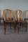 Antique English Elm Windsor Wheelback Chairs, Early 19th Century, Set of 6 3