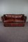 Leder 2- oder 3-Sitzer Chesterfield Sofa 1