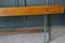 Large Desk with Four Drawers on Tubular Chrome Feet, 1960s 7