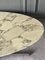 Tavolino da caffè con ripiano in marmo e base in acciaio inossidabile di Florence Knoll per Roche Bobois, Immagine 7