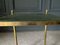 Empire Style 2-Tier Side Table with Green Leather Top, Image 10