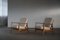 Fd 161 Lounge Chairs in Bouclé attributed to Arne Vodder, 1955, Set of 2 8