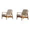 Fd 161 Lounge Chairs in Bouclé attributed to Arne Vodder, 1955, Set of 2 1