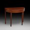 Sheraton Demi-Lune Tea Table in Mahogany 1