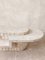 Mesa de centro vintage ovalada de mármol de Maitland Smith, años 70, Imagen 6