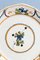 Antique Yellow and Blue Floral Plate from Nevers Faience, Image 2