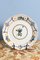 Assiette Florale Antique Jaune et Bleue de Nevers Faience 1