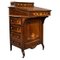 Victorian Inlaid Davenport in Rosewood, 1880 1