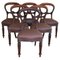 Victorian Dining Chairs in Mahogany, 1860, Set of 6 1