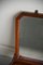 Vintage Washroom Mirror in Mahogany Frame 5