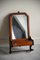 Vintage Washroom Mirror in Mahogany Frame 2