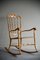 Vintage Rocking Chair in Beech and Cane 1