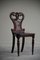 Victorian Single Hall Chair in Mahogany 9