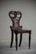 Viktorianischer Single Hall Stuhl aus Mahagoni 9