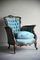 French Upholstered Chair in Walnut, Image 1