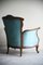 French Upholstered Chair in Walnut, Image 7