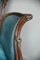 French Upholstered Chair in Walnut, Image 11