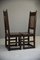 Antique Hall Chairs in Oak, Set of 2, Image 10