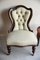 Victorian Upholstered Ladies Chair, Image 1