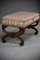 Large Victorian Upholstered Ottoman in Walnut 6