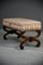 Large Victorian Upholstered Ottoman in Walnut 5