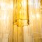 Italian Suspension Lamp in Crystal and Brown Glass, 1990s, Image 8
