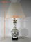 Lámpara china de porcelana, 1960, Imagen 2